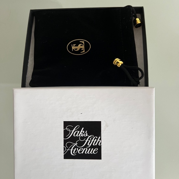 SYLVIA TOLEDANO Flow 22K Gold-Plated & Enamel Bracelet Orange - Picture 6 of 6